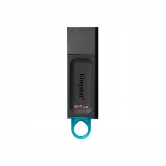 Kingston | DataTraveler Exodia USB Flash Drive | 64 GB | USB 3.2 Gen 1 | Black/Blue
