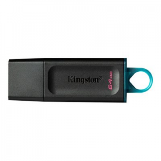 Kingston | DataTraveler Exodia USB Flash Drive | 64 GB | USB 3.2 Gen 1 | Black/Blue