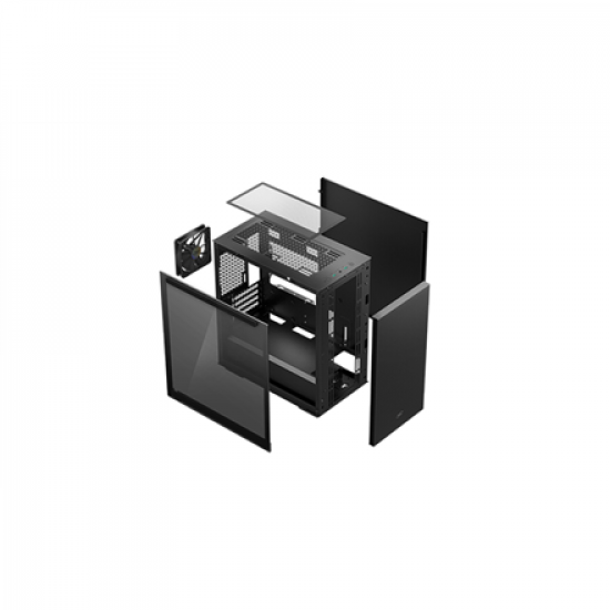 Deepcool | MACUBE 110 | Black | mATX | Power supply included No | ATX PS2 （Length less than 170mm)