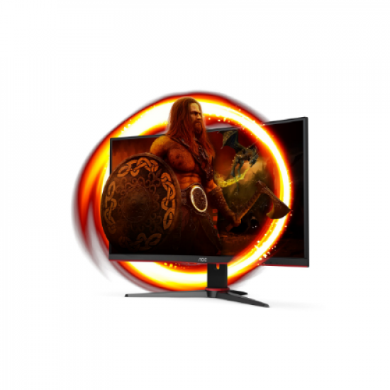 AOC | Curved Gaming Monitor | C24G2AE/BK | 23.6 