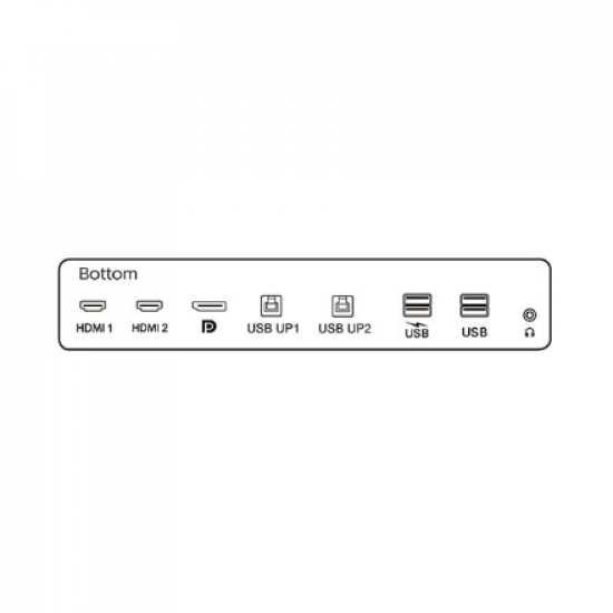 Philips | Curved LCD Display | 498P9/00 | 48.8 