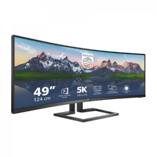 Philips | Curved LCD Display | 498P9/00 | 48.8 