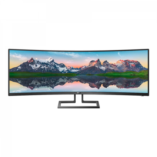 Philips | Curved LCD Display | 498P9/00 | 48.8 