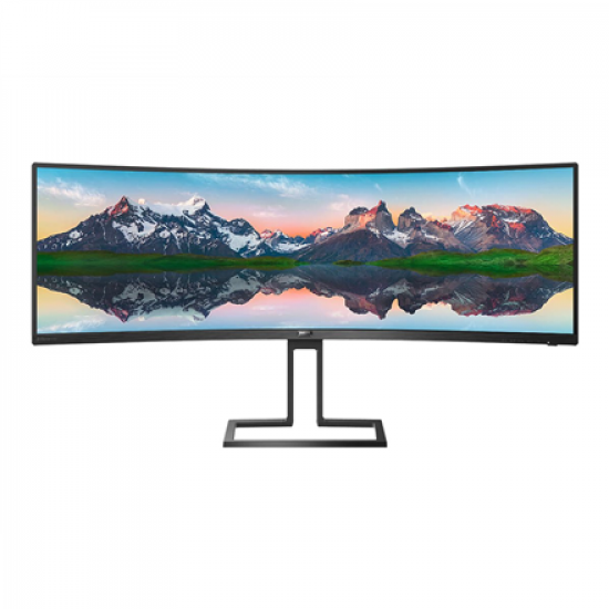 Philips | Curved LCD Display | 498P9/00 | 48.8 