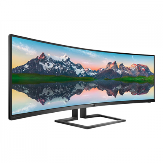 Philips | Curved LCD Display | 498P9/00 | 48.8 