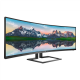 Philips | Curved LCD Display | 498P9/00 | 48.8 