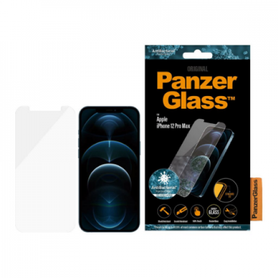 PanzerGlass | Apple | For iPhone 12 Pro Max | Glass | Transparent | Clear Screen Protector