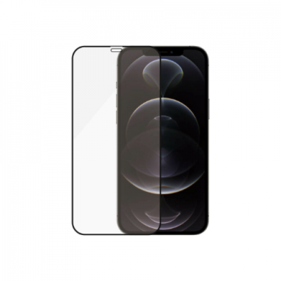 PanzerGlass | Apple | For iPhone 12/12 Pro | Glass | Black | 100% touch; The coating is non-toxic | Case Friendly