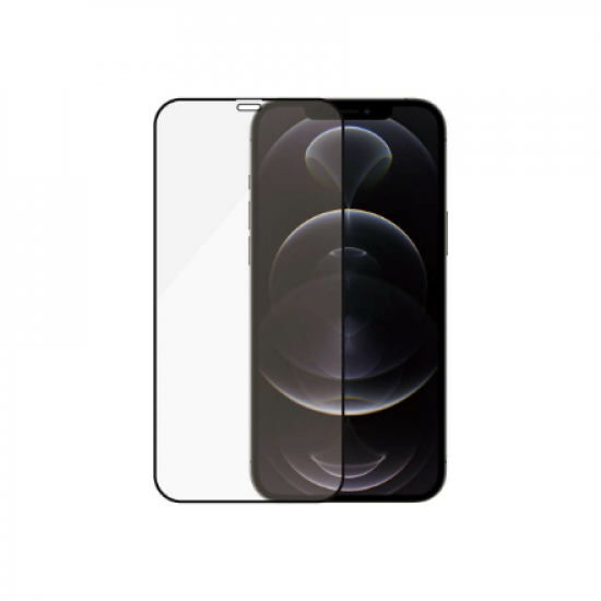 PanzerGlass | Apple | For iPhone 12/12 Pro | Glass | Black | 100% touch; The coating is non-toxic | Case Friendly