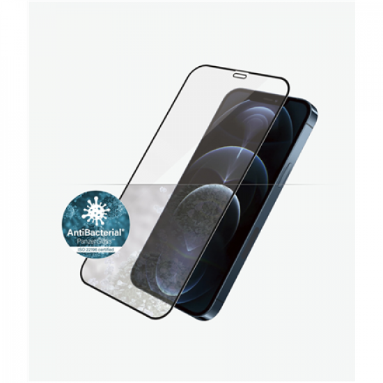 PanzerGlass | Apple | For iPhone 12 Pro Max | Glass | Black | Clear Screen Protector