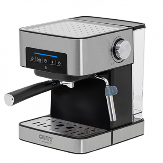 Camry | Espresso and Cappuccino Coffee Machine | CR 4410 | Pump pressure 15 bar | Built-in milk frother | Semi-automatic | 850 W | Black/Stainless steel