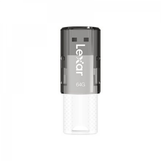 Lexar | Flash drive | JumpDrive S60 | 64 GB | USB 2.0 | Black/Teal