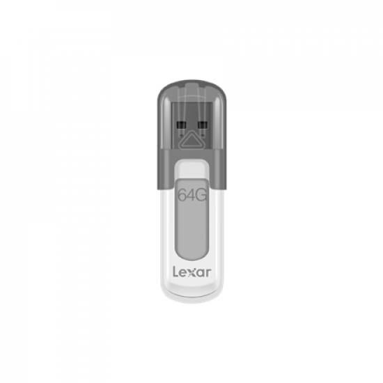 Lexar | Flash drive | JumpDrive V100 | 64 GB | USB 3.0 | Grey