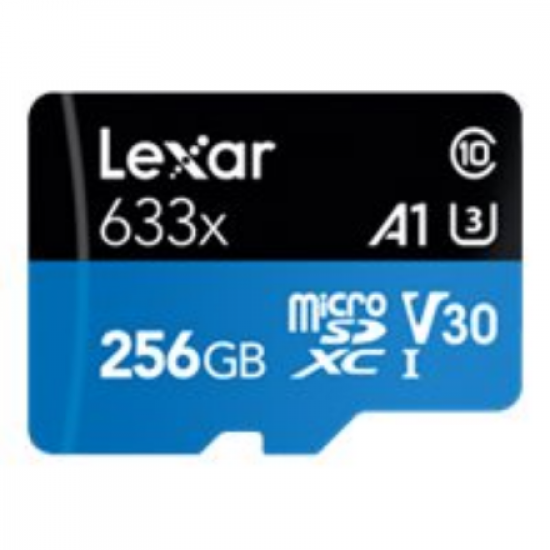 Lexar | High-Performance 633x | UHS-I | 256 GB | micro SDXC