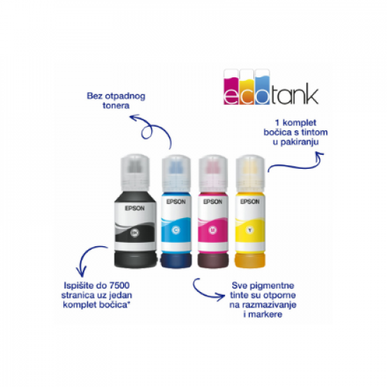 Epson Multifunctional Printer | EcoTank L6550 | Inkjet | Colour | Inkjet Multifunctional Printer | A4 | Wi-Fi | Black