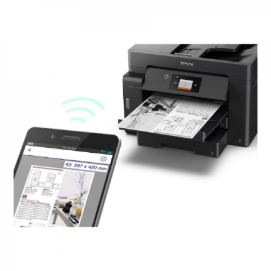 Epson | Multifunctional Printer | EcoTank M15140 | Inkjet | Mono | Inkjet Multifunctional Printer | A3+ | Wi-Fi | Black