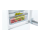 Bosch | Serie 6 Refrigerator | KIS87AFE0 | Energy efficiency class E | Built-in | Combi | Height 177 cm | Fridge net capacity 209 L | Freezer net capacity 63 L | Display | 36 dB | White