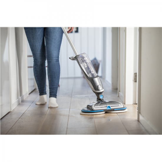 Bissell | Mop | SpinWave | Cordless operating | Electric | Washing function | 18 V | Operating time (max) 20 min | Blue/Titanium