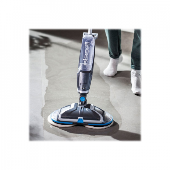Bissell | Mop | SpinWave | Cordless operating | Electric | Washing function | 18 V | Operating time (max) 20 min | Blue/Titanium