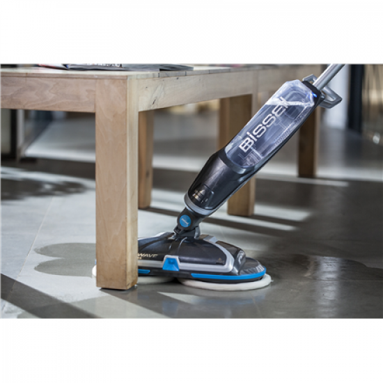 Bissell | Mop | SpinWave | Cordless operating | Electric | Washing function | 18 V | Operating time (max) 20 min | Blue/Titanium