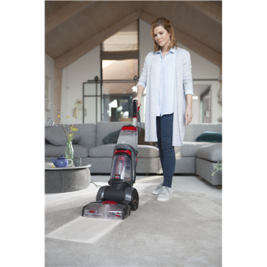 Bissell | Carpet Cleaner | ProHeat 2x Revolution | Corded operating | Handstick | Washing function | 800 W | Red/Titanium | Warranty 24 month(s)