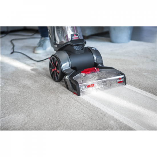 Bissell | Carpet Cleaner | ProHeat 2x Revolution | Corded operating | Handstick | Washing function | 800 W | Red/Titanium | Warranty 24 month(s)