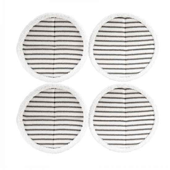 Bissell | SpinWave Pads - 4 x Scrubby | White