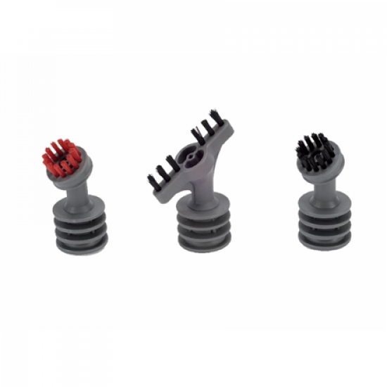 Bissell | Brush Set PowerFresh Lift Off & SlimSteam | 1897/2234 | Titanium