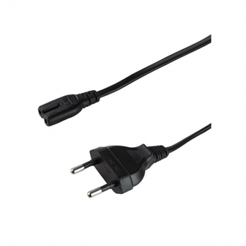 Logilink | Power cord | CP092 | Black Euro plug (CEE 7/16) | IEC 60320 C7 connector