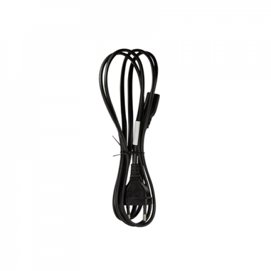 Logilink | Power cord | CP092 | Black Euro plug (CEE 7/16) | IEC 60320 C7 connector