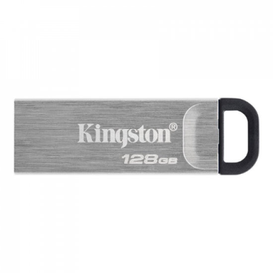 Kingston | USB Flash Drive | DataTraveler Kyson | 128 GB | USB 3.2 Gen 1 | Black/Grey