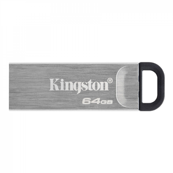 Kingston | USB Flash Drive | DataTraveler Kyson | 64 GB | USB 3.2 Gen 1 | Black/Grey