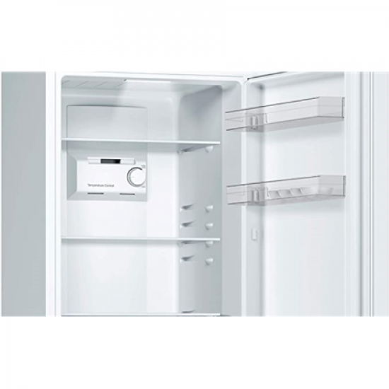 Bosch | Serie 2 Refrigerator | KGN33NWEB | Energy efficiency class E | Free standing | Combi | Height 176 cm | No Frost system | Fridge net capacity 193 L | Freezer net capacity 89 L | 42 dB | White