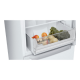 Bosch | Serie 2 Refrigerator | KGN33NWEB | Energy efficiency class E | Free standing | Combi | Height 176 cm | No Frost system | Fridge net capacity 193 L | Freezer net capacity 89 L | 42 dB | White