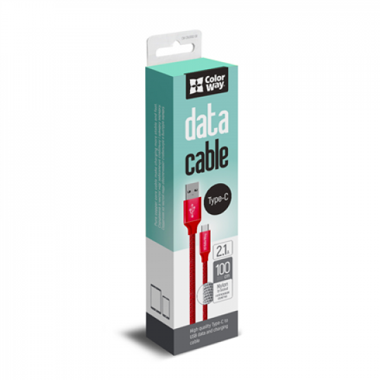 ColorWay | Type-C Data Cable | USB 2.0 | 2.1 A