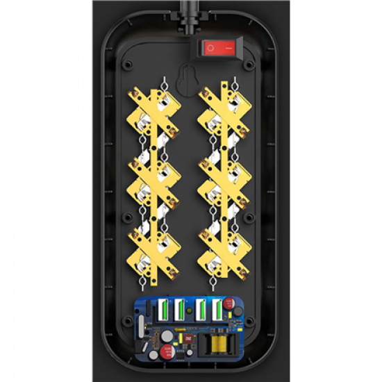 ColorWay | 10 A | Power Socket | CW-CHE64B | 17 W