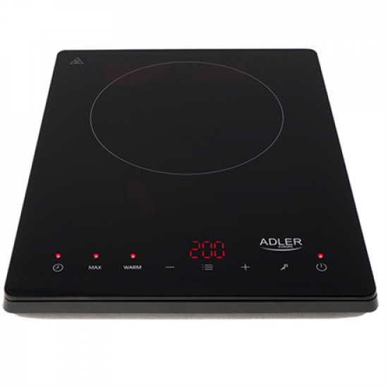 Adler | Hob | AD 6513 | Number of burners/cooking zones 1 | LCD Display | Black | Induction