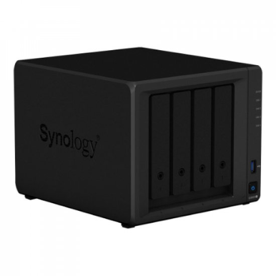 Synology | Tower NAS | DS920+ | up to 4 HDD/SSD Hot-Swap | Intel Celeron | Intel Celeron J4125 Quad Core | Processor frequency 2 GHz | 4 GB | DDR4