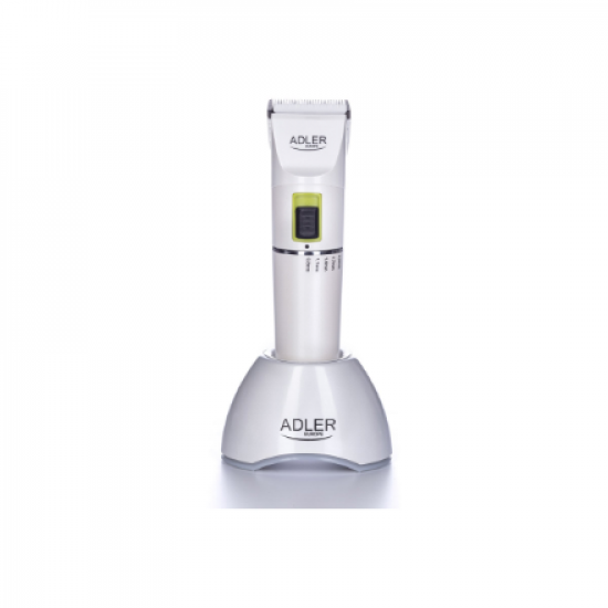 Adler | Hair clipper | AD 2827 | Cordless or corded | Number of length steps 4 | White