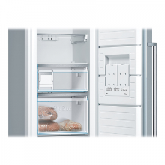 Bosch | Freezer | GSN36AIEP | Energy efficiency class E | Upright | Free standing | Height 186 cm | Total net capacity 242 L | No Frost system | Display | Stainless steel