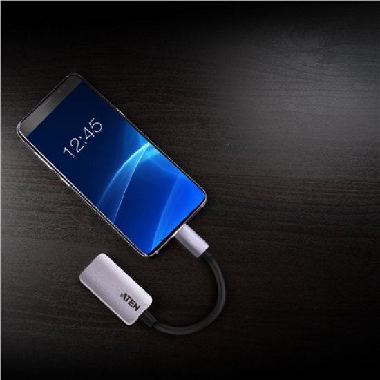 Aten | USB-C to HDMI 4K Adapter | HDMI Female | USB-C Male | USB-C to HDMI