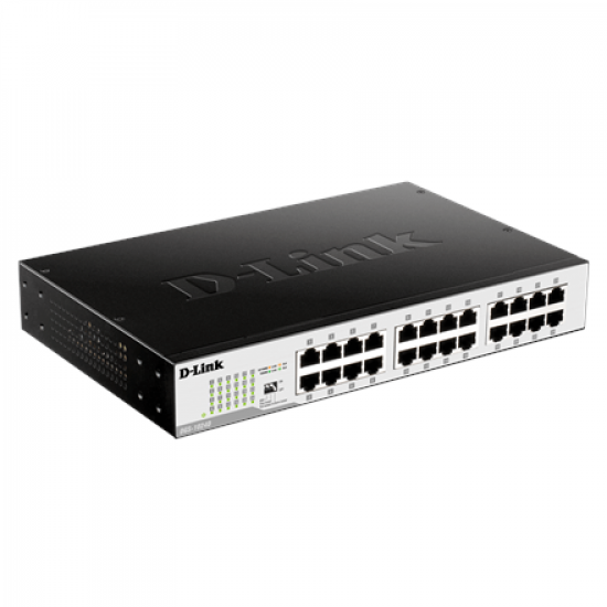 D-Link | Switch | DGS-1024D | Unmanaged | Desktop | Gigabit Ethernet (copper) ports quantity 24 | Power supply type Internal