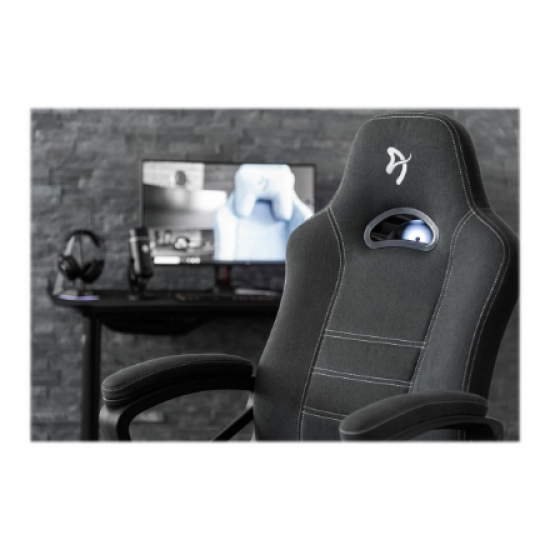 Arozzi Woven Fabric Upholstery | Gaming Chair | Enzo Woven Fabric | Black