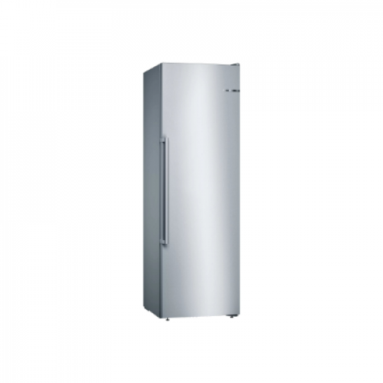 Bosch | Freezer | GSN36AIDP | Energy efficiency class D | Upright | Free standing | Height 186 cm | Total net capacity 242 L | No Frost system | Stainless steel