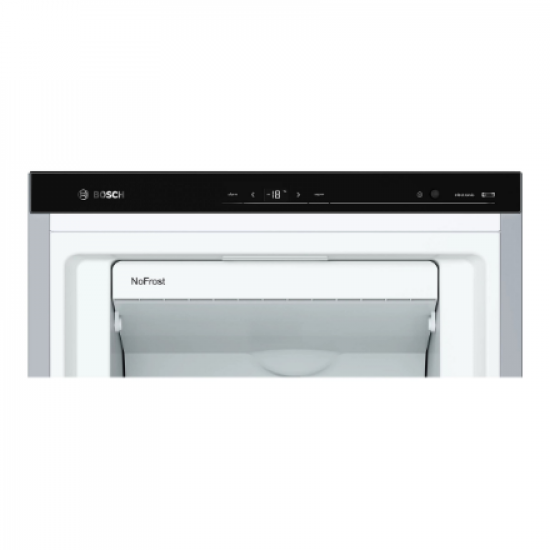 Bosch | Freezer | GSN36AIDP | Energy efficiency class D | Upright | Free standing | Height 186 cm | Total net capacity 242 L | No Frost system | Stainless steel