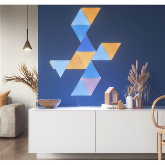 Nanoleaf | Shapes Triangles Starter Kit (9 panels) | 1 W | 16M+ colours