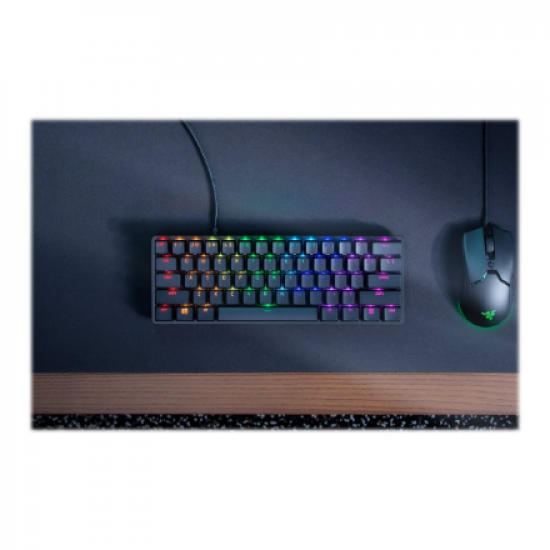 Razer | Huntsman Mini 60% | Gaming keyboard | Wired | Opto-Mechanical | RGB LED light | NORD