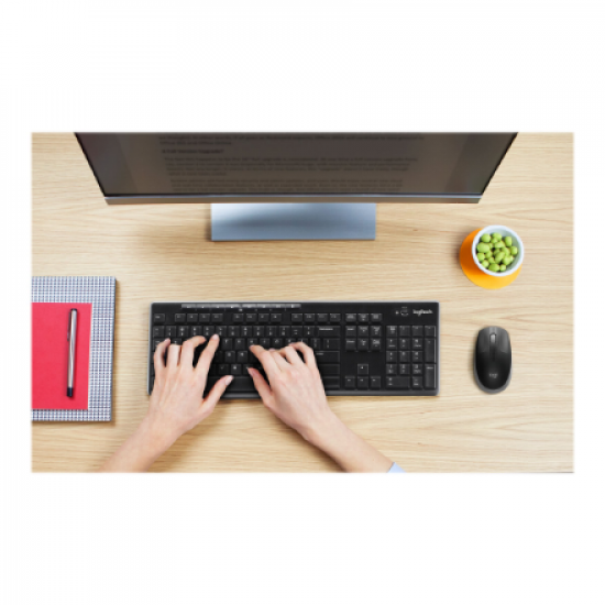 Logitech | Full size Mouse | M190 | Wireless | USB | Mid Grey