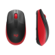 Logitech | Full size Mouse | M190 | Wireless | USB | Red