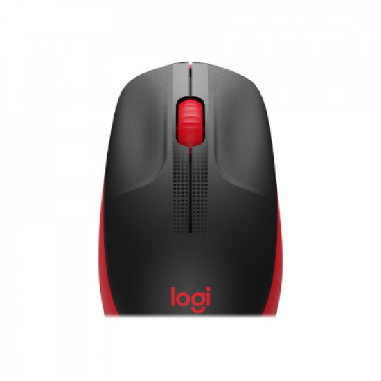 Logitech | Full size Mouse | M190 | Wireless | USB | Red